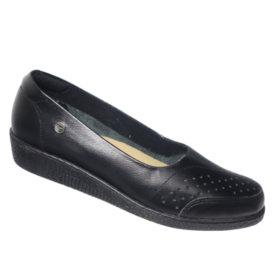 Romulo Casual Cuero Negro Mujer Talla 38 Ref 3655